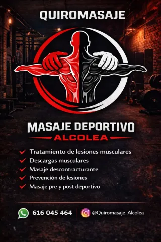 Quiromasajista y masajista deportivo