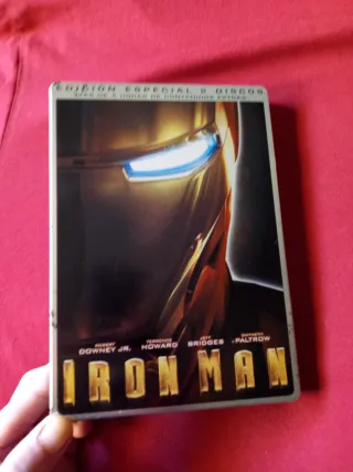 Pack Películas Iron Man DVD Marvel