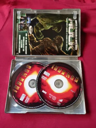 Pack Películas Iron Man DVD Marvel