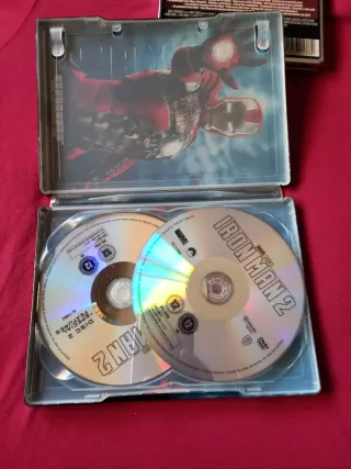 Pack Películas Iron Man DVD Marvel