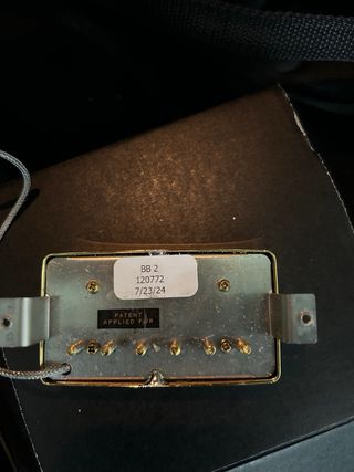 Pastillas Gibson Burstbucker Gold 2 y 3