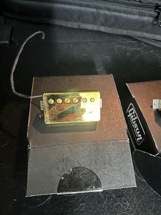 Pastillas Gibson Burstbucker Gold 2 y 3