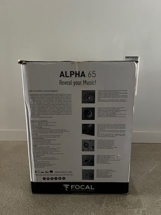 Pareja Monitores Estudio Focal Alpha 65