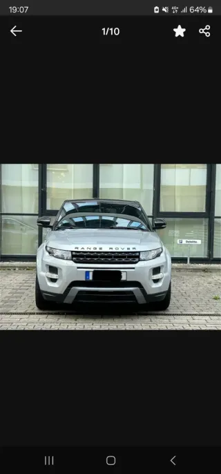 Land Rover Range Rover Evoque 2012