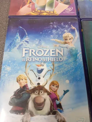4 Películas Disney DVD (Español)