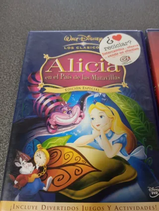 4 Películas Disney DVD (Español)