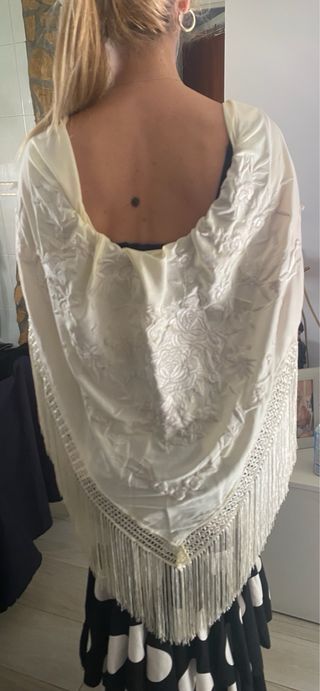 Traje de flamenca lunares
