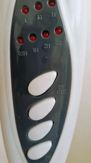 Ventilador de pie Fabri Lamp blanco