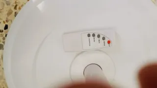 Ventilador de pie Fabri Lamp blanco