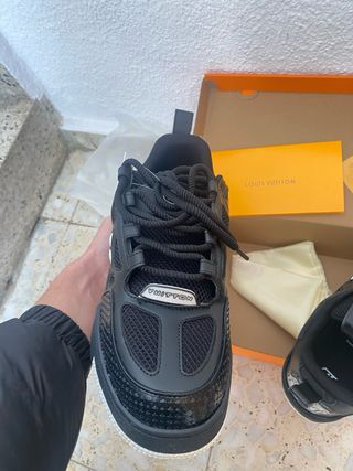 Zapatillas Louis Vuitton Trainer Negras