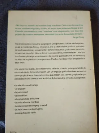 Libro cristiano, Esta noche no, querída.
