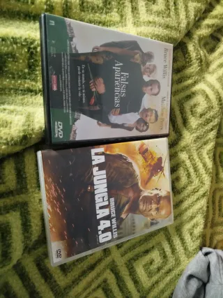 2 DVDs Películas Bruce Willis (Acción)