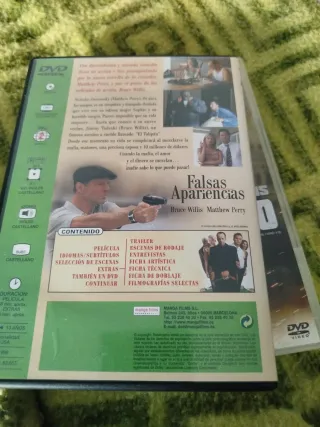 2 DVDs Películas Bruce Willis (Acción)