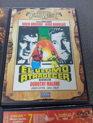 Lote 4 DVDs: Rambo, Pulp Fiction, Arma Letal, El Ú