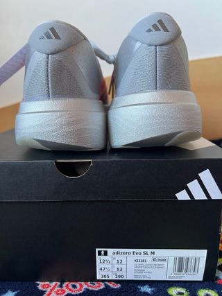Adidas Adizero Evo SL Gris/Rojo