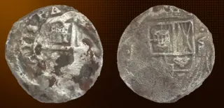 Moneda 8 reales Plata Siglo XVII