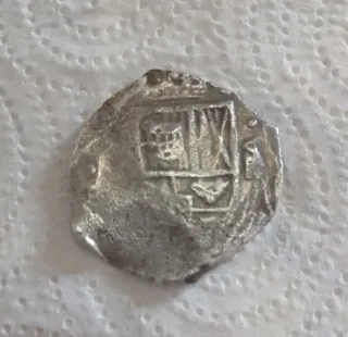 Moneda 8 reales Plata Siglo XVII