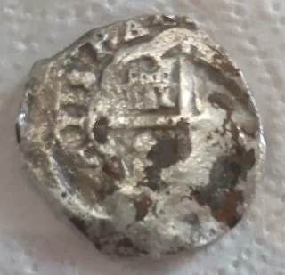 Moneda 8 reales Plata Siglo XVII