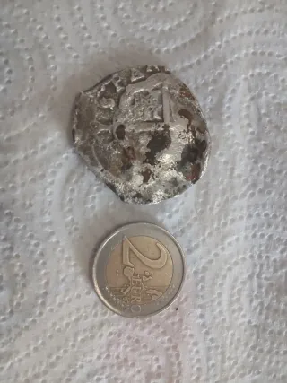 Moneda 8 reales Plata Siglo XVII