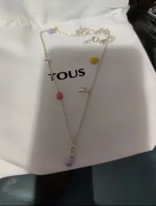 Collar Tous Plata y Esmalte Joy Bits