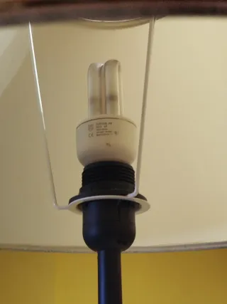 Lámpara de pie forja corazón