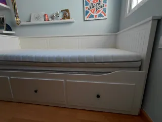 Cama IKEA model Hemnes (se convierte en dos cama)