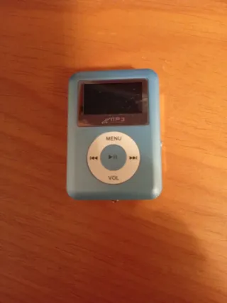 Reproductor MP3 Azul