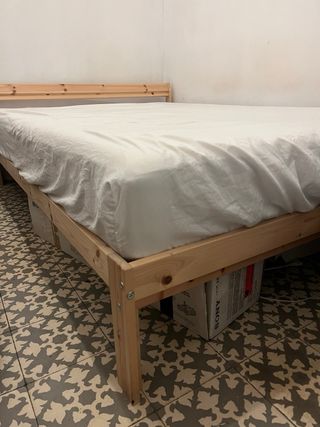 Cama 140x200 Ikea Somier y Colchón