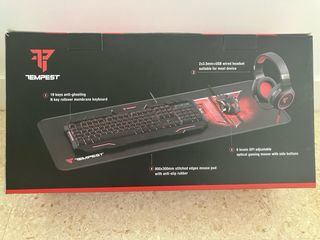 Combo Teclado y Ratón Tempest Oblivion