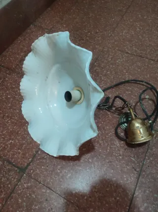 Lámpara Techo Vintage de cerámica