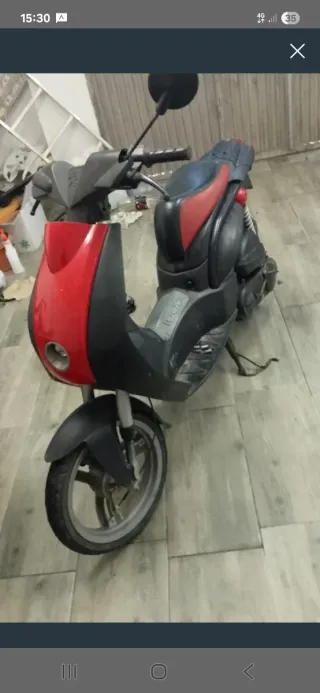 Scooter Peugeot Ludix 50 Negro/Rojo