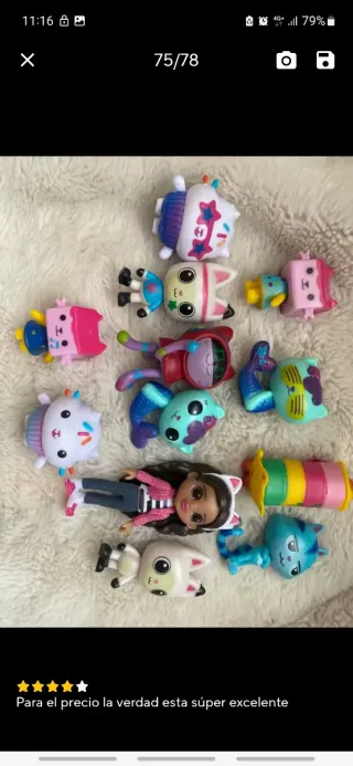 Casa de Muñecas Gabby 13 Personajes