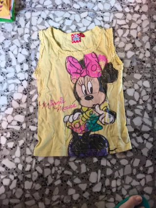 Lote 8 camisetas niña 5-6 años