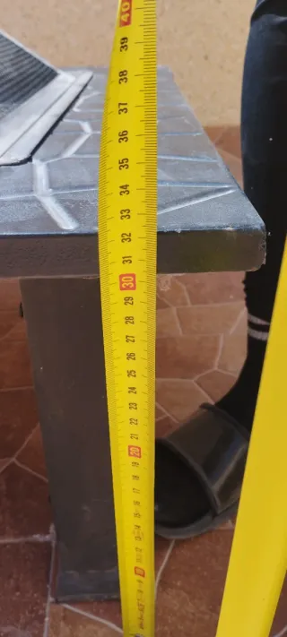 Chimenea exterior metal