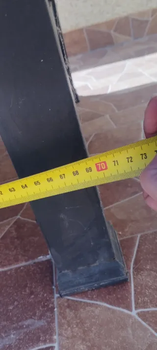 Chimenea exterior metal