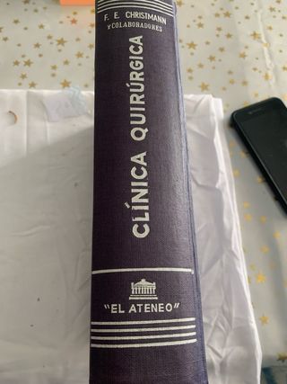 Libro Clinica quiruo E. E Cristmann y colabores C