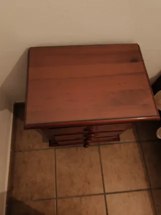 Dormitorio individual de madera