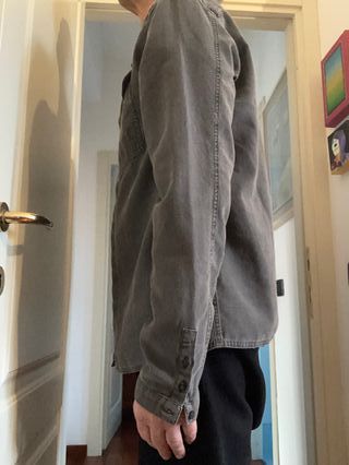 Camicia Blackmerle uomo verde oliva