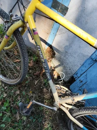 Bicicleta Montaña Amarilla