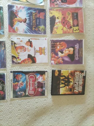 Lote 17 Películas Disney + Juego PC