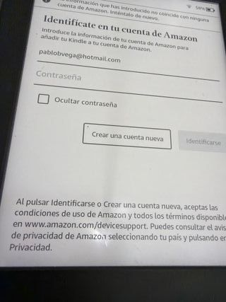 Amazon Kindle 7ª Gen 8GB Bloqueado