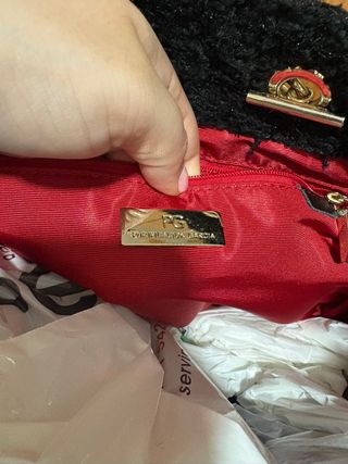 Bolso Purificación García Negro