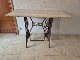 Estructura de hierro para máquina de coser