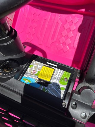 Coche eléctrico infantil rosa 3 años