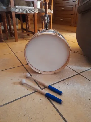 Tambor de mula para niño