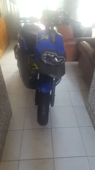 Keeway Fact 49Cc Scooter Automática Azul
