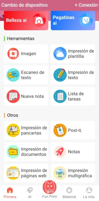 Mini Impresora Térmica Portátil
