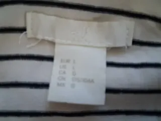 Top cruzado rayas marineras