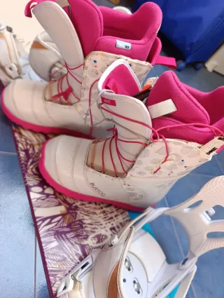Tabla Snowboard Head + Botas Burton