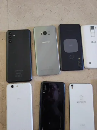 Lote de móviles variados 21 teléfonos